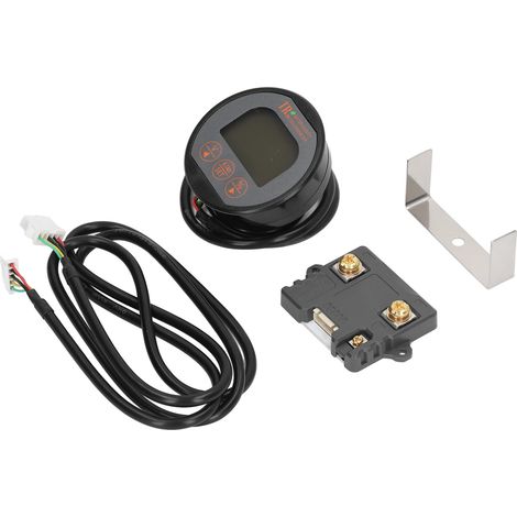 Testeur de batterie étanche voltmètre ampèremètre moniteur capacité 8-120V 0-75A sécurité (1/5)