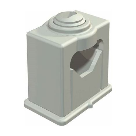 OBO Bettermann Abrazadera ISO de agarre 24-34mm poliestireno gris claro RAL 7035, 2105055