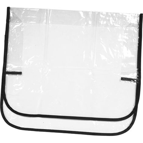 Passform Salonstühle PVC für Stuhllehnenbezug Schutzhülle