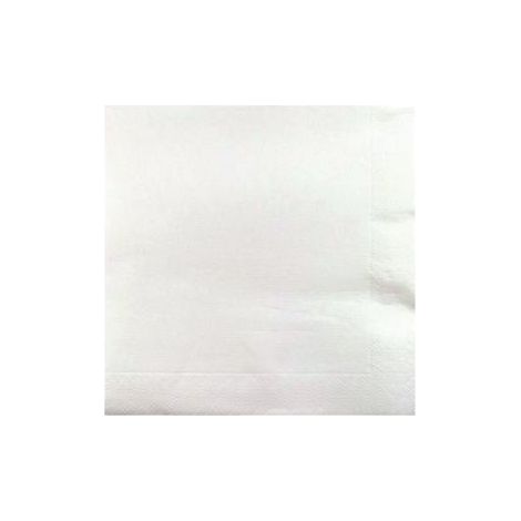 Serviette Ouate 20x20 cm Blanc Ecolabell - Lot de 2 Colis de 4000 - Manufacture De L'Ephemere