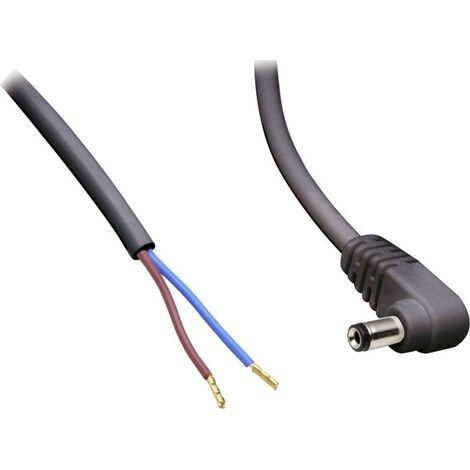 BKL Electronic 075167 Cavo per bassa tensione Spina a bassa tensione - Estremità aperta 5.50 mm 2.10 mm 0.50 m 1 pz. (1/2)