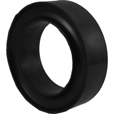 Caoutchouc Entretoise de Ressort Hélicoïdal Noire Ronde 4cm (1/5)
