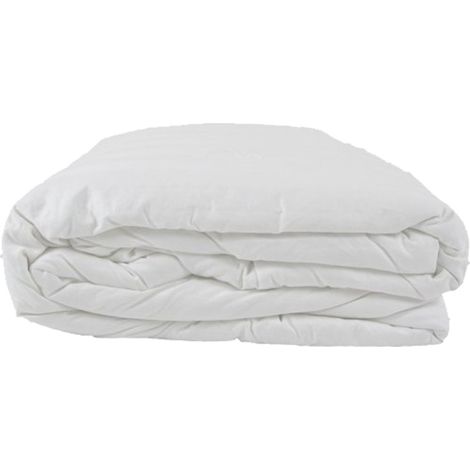 Couette Anti-Acariens de 400g/m² Blanc 260x240 cm