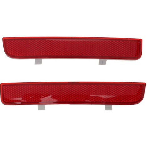 Paar Heckstoßstangenreflektoren LR006348 Heckstoßstangenmarkierungsreflektoren für Range Rover L322 Freelander 2