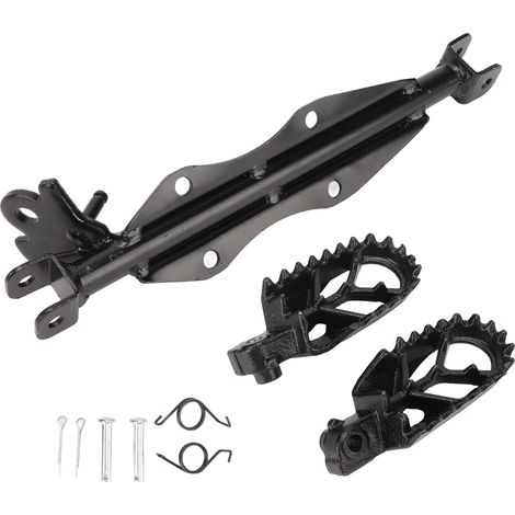 Motorrad-Fußrasten mit Fußrasten-Montagesatz, für CRF50, XR50, XRF70, CRF70 Pit Dirt Motor Trail Bike Motocross (1/5)
