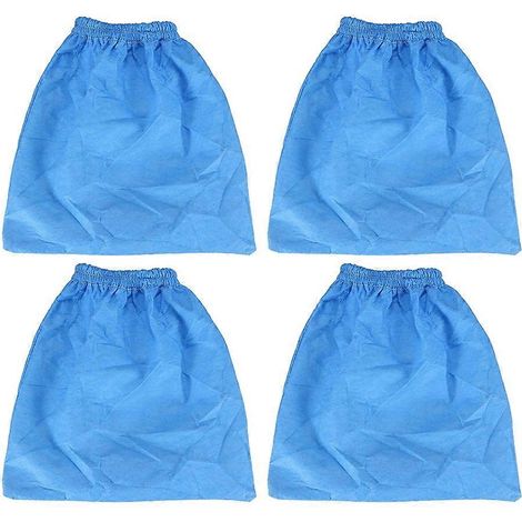 Lot de 4 Textile sac filtrant pour MV1 WD1 WD2 WD3 aspirateur (1/5)