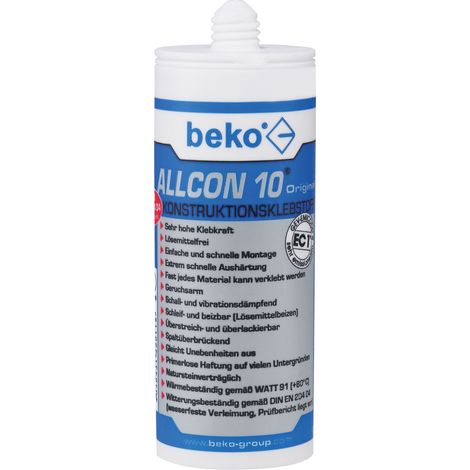Konstruktionskleber Allcon 10 ® beige EN 204:D4 150 ml BEKO