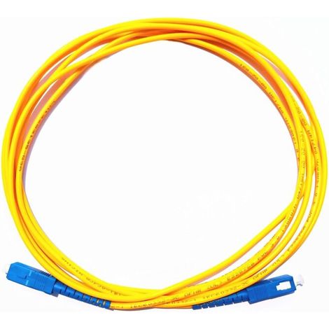 SC to SC Single Mode Fiber Optic Patch Cable, 3m, 5m, 10m Optical Connector (1/5)