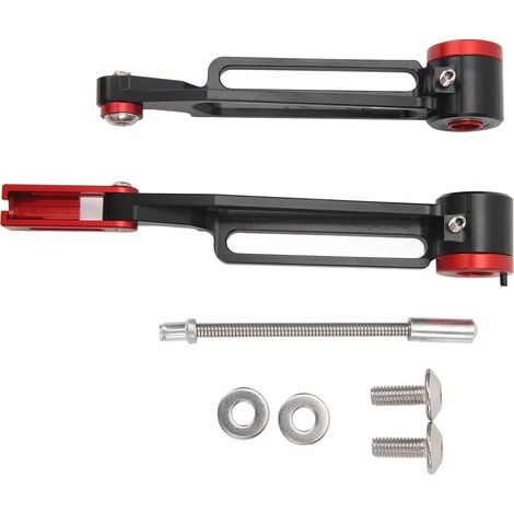 Vélo pliant léger frein V en alliage d'aluminium, pièce de frein pour bicyclette pliante, accessoire vélo noir (1/5)