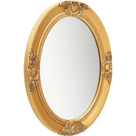 Maison Exclusive - Wandspiegel im Barock-Stil 50 x 70 cm Golden
