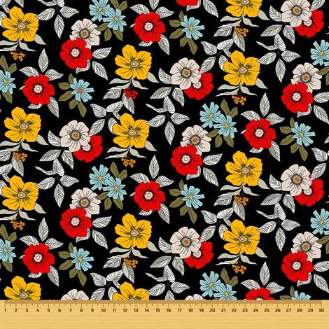 Tela decorativa para exteriores Oxford - motivo de pensamientos coloridos I DR042 (1/5)