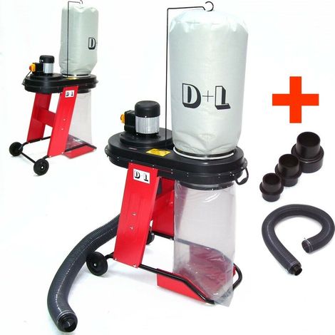 Absauganlage Absaugung Späneabsaugung 55687 Absauggerät 550W Sägespäne Absauger (1/5)