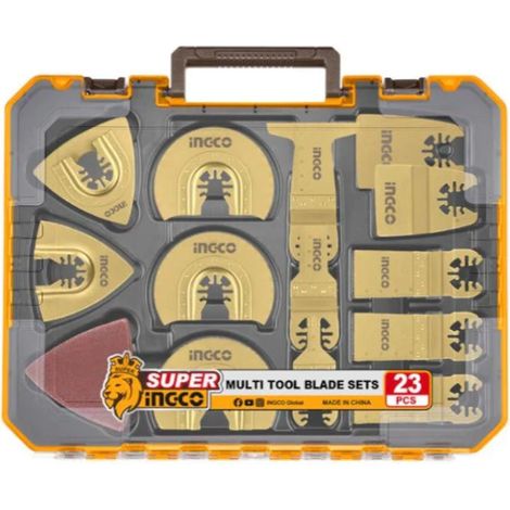 Ensemble de 23 pièces pour outils oscillant dans un coffret - INGCO - AKTMT2301