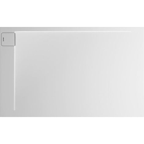 P3 Comforts piatto doccia rettangolare angolo sinistro 1600x1000x47mm bianco
