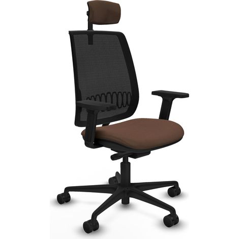 Silla de oficina piqueras y crespo Alares negro reposacabezas 2D (1/2)