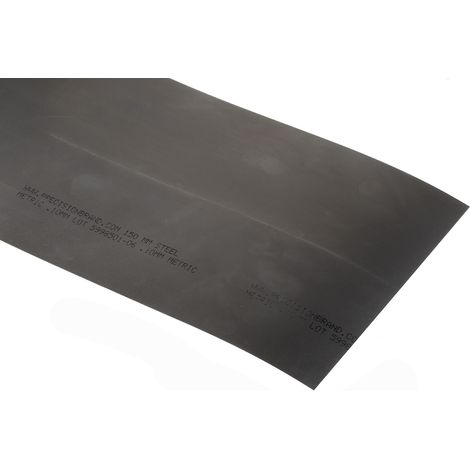 Cale en acier, 2.5m x 150mm x 0.1mm ( Prix pour 1 )