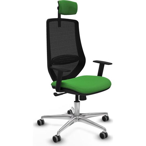 Piqueras y Crespo D086G2W Silla de Oficina Verde Cómoda (1/2)