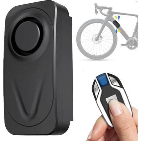 Alarme vélo antivol sans fil, télécommande, super puissante, pour vélo électrique, moto. (1/5)