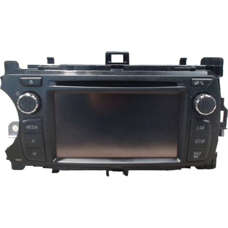 [PRODUIT D'OCCASION] Ecran Gps TOYOTA Yaris II 2010- ♻️ Ref Oe. 861200d640ex - Garantie à vie (1/3)