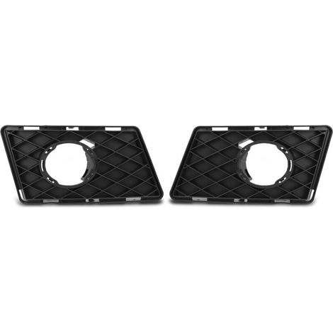 2 Stück Nebelscheinwerfer-Kühlergrill-Abdeckung, robuster, stilvoller Ersatz für Benz GLK-Klasse X204 Standard vor Facelift 2008 bis 2012 (1/4)