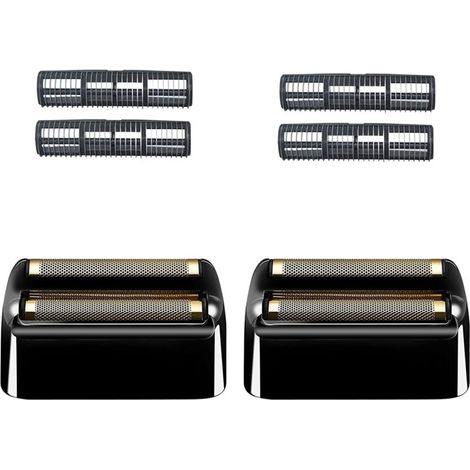 Pièce détachée pour rasoir électrique BaByliss FXFS2G/FXFS2 – 2 lames de rechange noir compatibles avec les modèles Pro (1/5)