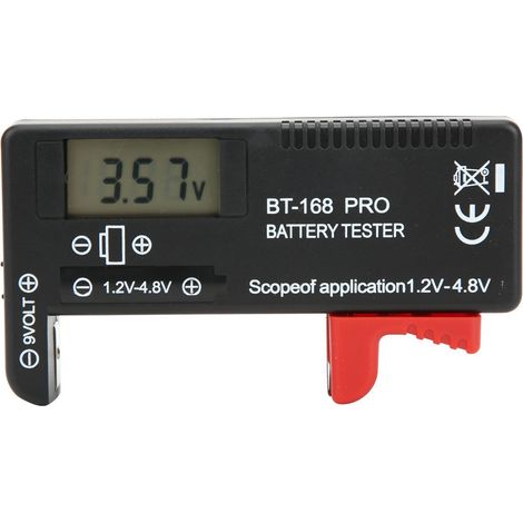 Testeur de capacité de batterie numérique 168Pro, équipement de test avec affichage LCD pour batteries 1.2V‑4.8V (1/5)