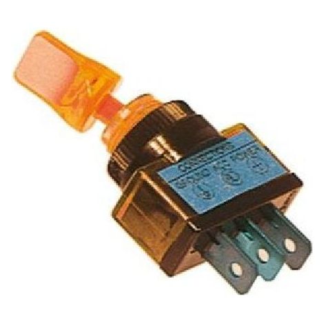 Interrupteur LUMINEUX ORANGE
