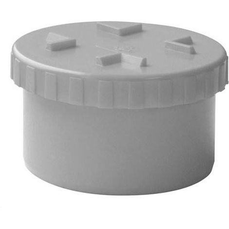 Tampon de visite PVC FIRST évacuation Ø40