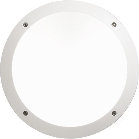 lampada da soffitto lucia 1xe27 ip66 l.30xw.9xh.9xd.30cm resina bianco