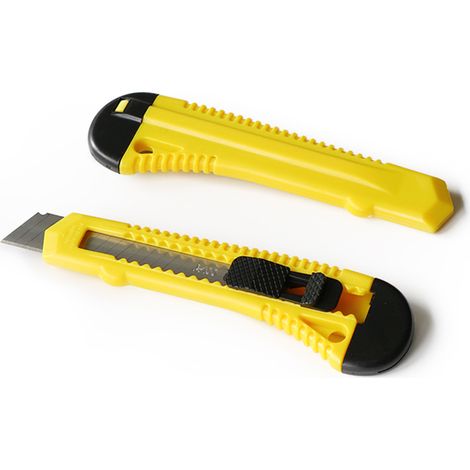 Cuchilla para empapelar con hoja desmontable de 18 mm