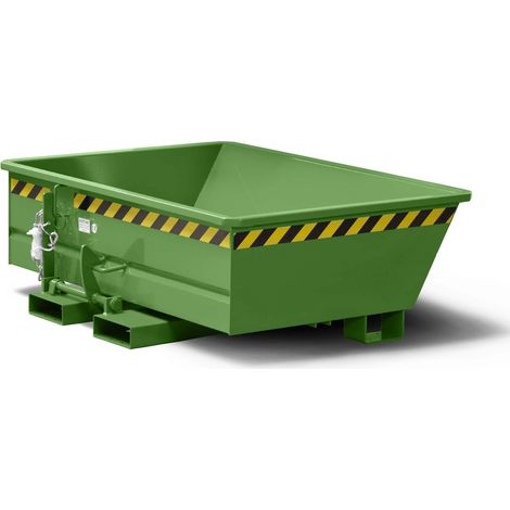 RR Industrietechnik Minikipper Typ RMI-15 675x1075x450mm 150dm³ RAL 6011 Resedagrün