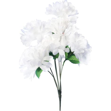 Bouquet de 7 chrysanthèmes blancs (1/2)