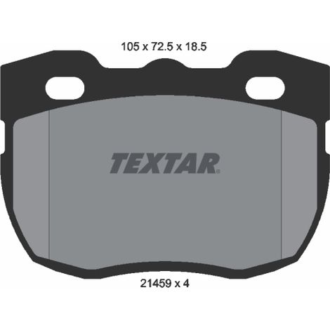 Kit de plaquettes de frein, frein à disque Textar 2145901 LAND ROVER RTC5000