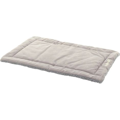 Coussin rectangle gris alisha, 70.5 x 41.5 x 2 cm, chien - Flamingo (1/5)