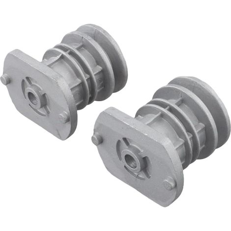 Porte-lame de 22,2 mm pour tondeuses autoportées Stiga et Castel Garden – Compatible avec Honda 22465607/0 – Adapté aux modèles NG464TR et RL484 (Séries Turbo et Excel) – Lot de 2 pièces