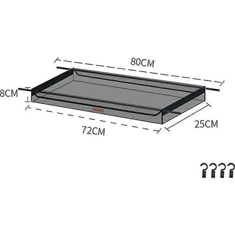 Support de rangement suspendu pliable et portable ShineTrip pour le camping, avec trépied et crochet pour ustensiles de cuisine, casseroles, lampes et vêtements.