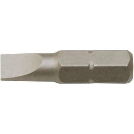 Boîte de 10 embouts de vissage fente 1/4" – Acier Silicium S2 haute résistance – MOB (1/3)