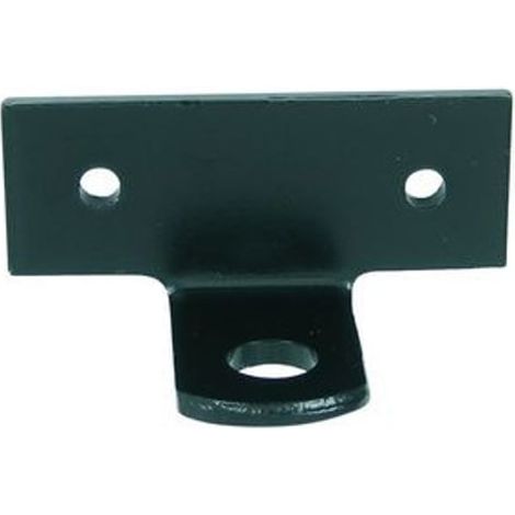 Gâche platine pour crochet de contrevent noir - TORBEL INDUSTRIE