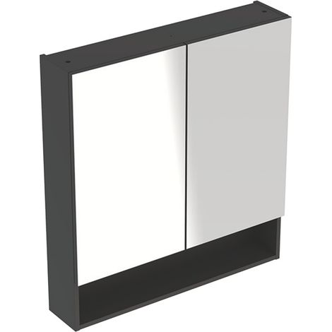 Armoire miroir GE Renova Plan, 2 portes, 60x85x17,5 cm, lave