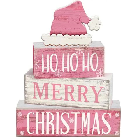 Support De Table Noel - Chapeau De Pere Noel En Pvc - Decoration De Table Rustique - Pour Etagere Ou Cheminee - 1 Piece (1/5)