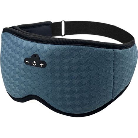 Geeignet für kabellose Schlafkopfhörer, 3D-Augenmasken, weich und waschbar, Musikkopfhörer, Schlafmasken, Freisprechkopfhörer. (1/3)