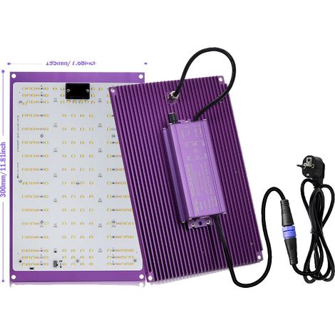 Lampada LED per coltivazione, dimmerabile, a spettro completo, 120W (1/2)