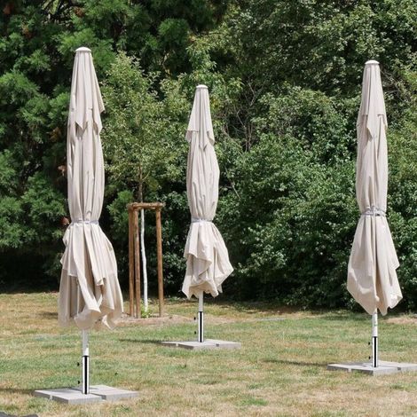 Tube Universel En Acier Inoxydable, Kit De Support De Parasol En Acier Inoxydable, Acier Inoxydable Pied Parasol, Accessoires Pour (1/5)