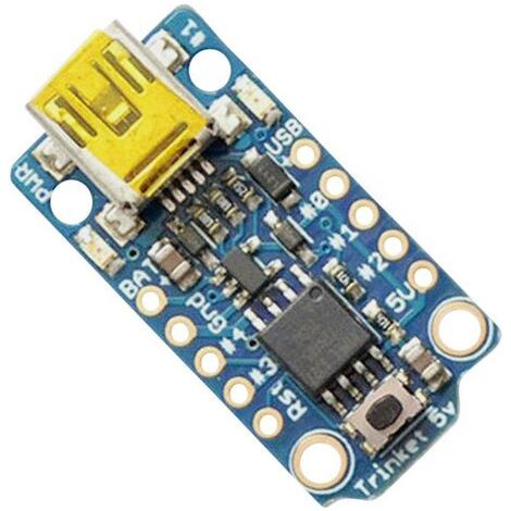 Adafruit 1501 Carte de développement Adafruit Trinket - Mini Microcontroller - 5V Logic AVR® ATtiny ATtiny85 S988721 (1/3)