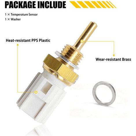 The 8942233030 water temperature sensor is suitable for Toyota 89422-33030. (1/5)