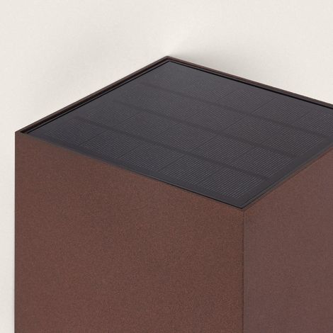 Applique de Parete LED per Esterni Solare Alluminio Denny Ossido (1/5)