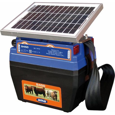 Elettrificatore S450 a pannello solare 5W (1/3)