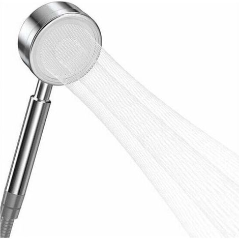 Pommeau Douche Haute Pression en Acier Inoxydable 304 - Douchette Douche Salle de Bain Economie d'Eau Installation Facile - Méthode de Jet en Forme de Taille (1/5)