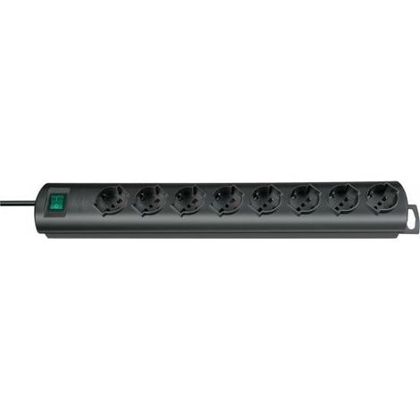 8-stecker brennenstuhl primera-line 2 meter schwarz - 1153305128