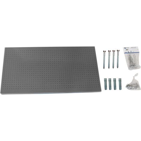 Estantería SIMONRACK Panelclick 900x600 gris + 14 hook + 3 acce